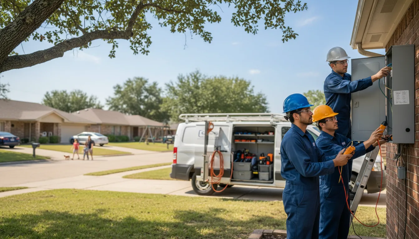 Certified electrician providing emergency electrical services in Burrton, KS